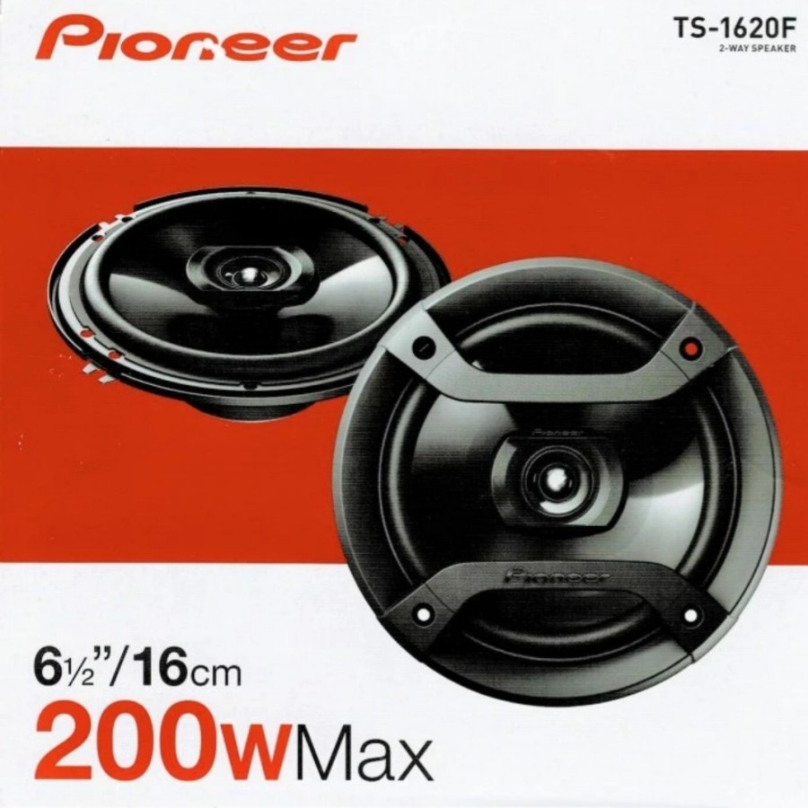 Jual Speaker Pintu Mobil 6 2 Inchi Coaxial Pioneer TS 1620F 2 Way