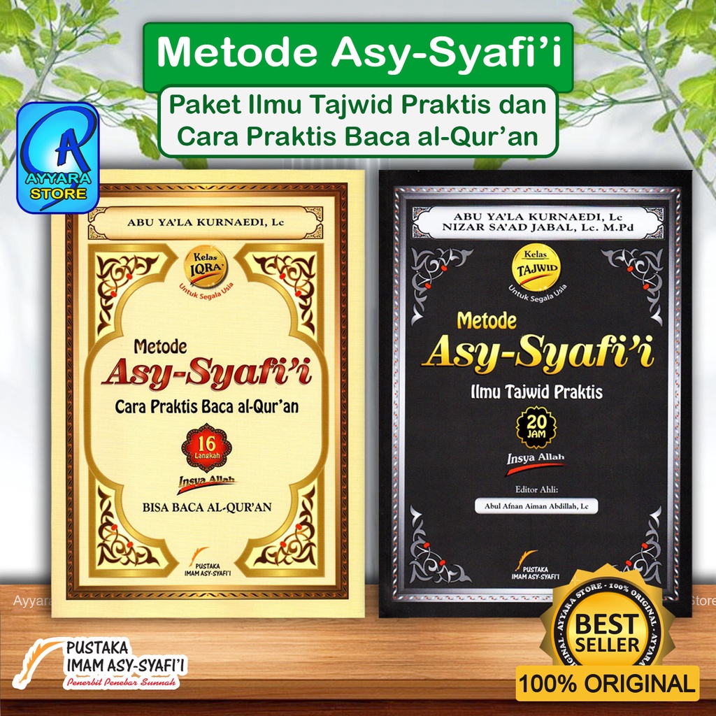 Jual Paket Murah Metode Asy Syafii Ilmu Tajwid Praktis Dan Cara Praktis