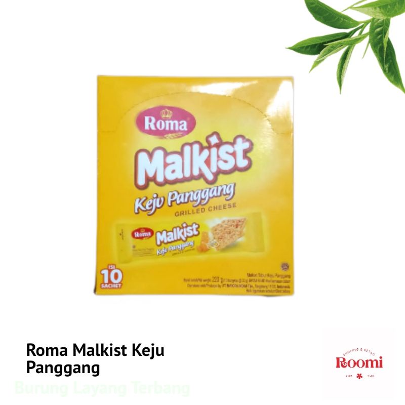 Jual Roma Malkist Keju Tabur 220gr Shopee Indonesia