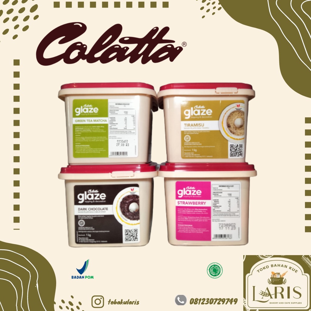 Jual Colatta Glaze 1 Kg Shopee Indonesia