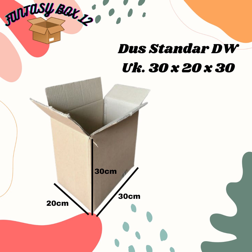 Jual Kardus Packing Dus Pindahan Double Wall Uk X X Cm Polos Baru