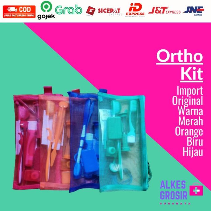 Jual Ortho Kit Dr Smith Orthodontic Dental Kit Sikat Behel Gigi Travel