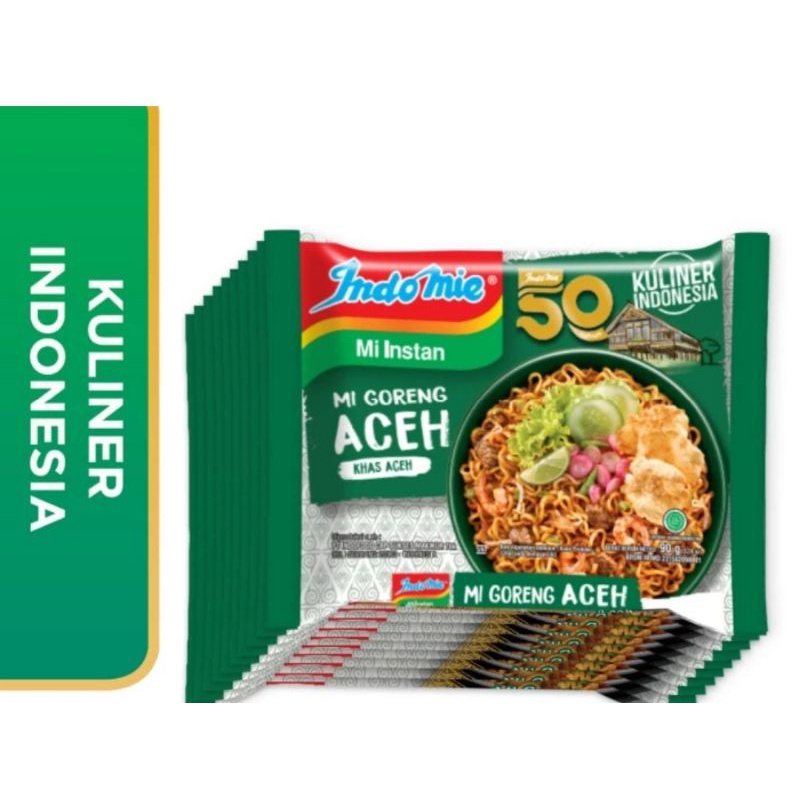 Jual HALAL Indomie Goreng Aceh 90 Gr Shopee Indonesia