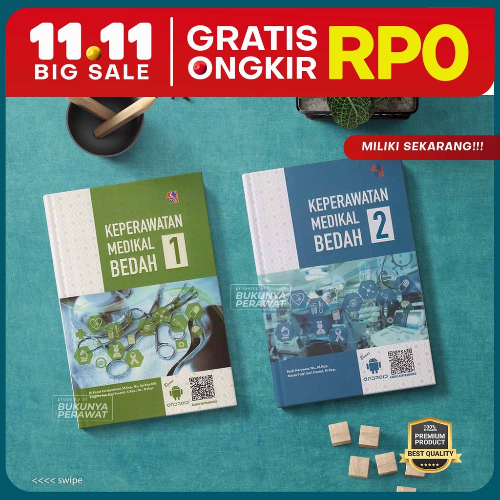 Jual BUKU KMB KEPERAWATAN MEDIKAL BEDAH 1 2 SESUAI DENGAN