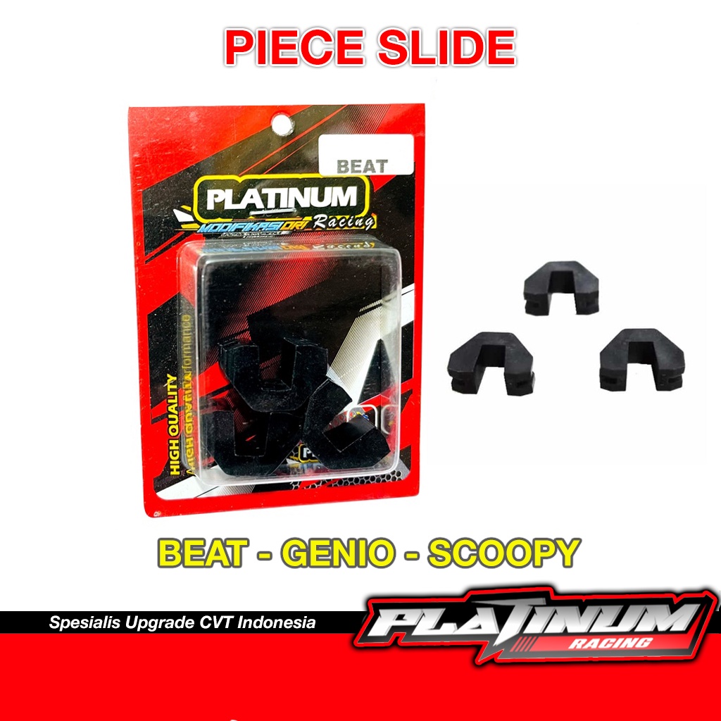 Jual PIECE SLIDE KARET TUTUP RUMAH ROLLER RACING SLIDER BEAT SCOOPY