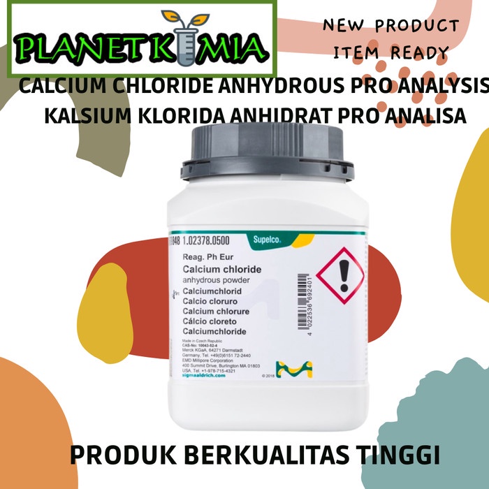 Jual Kalsium Klorida Anhidrat Calcium Chloride Anhydrous Cacl H O