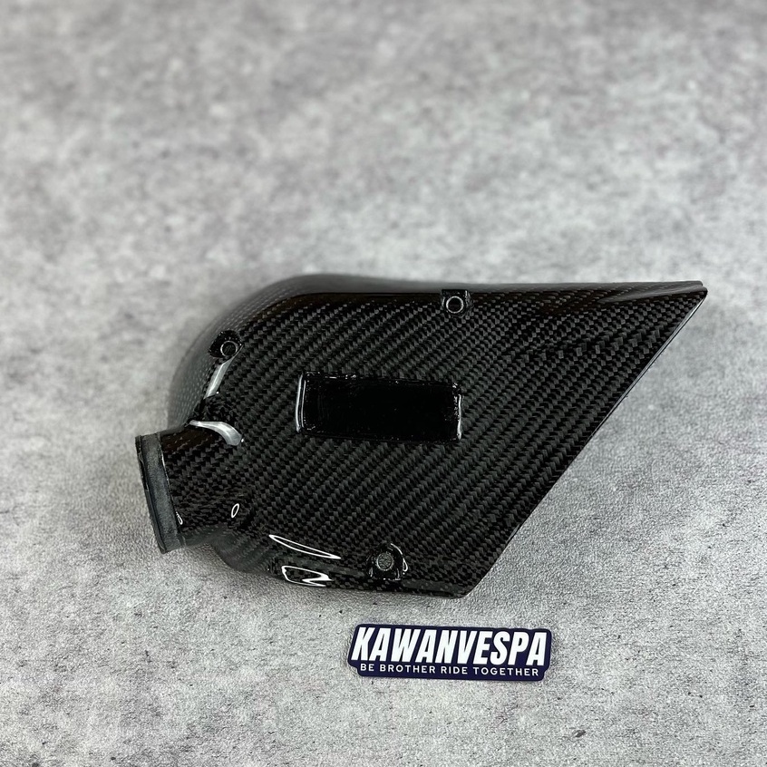 Jual Cover Intake CVT Carbon Kevlar VESPA Sprint Primavera S 125 LX GTS