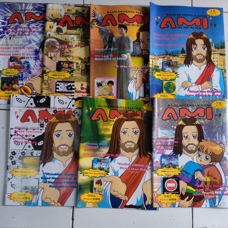 Jual Majalah Cerita Alkitab Ami 3pc 25rb Shopee Indonesia