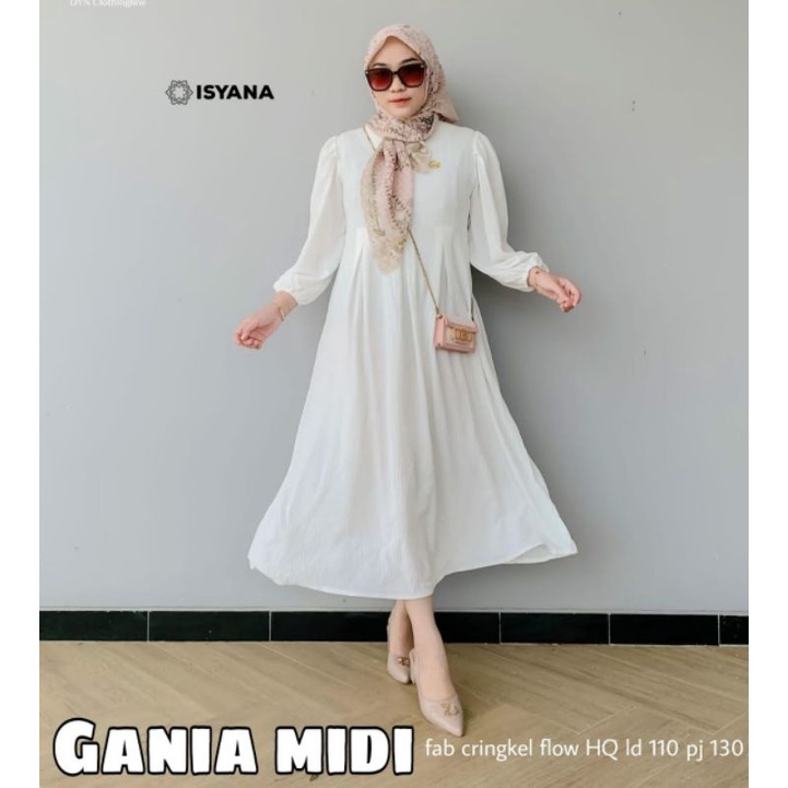 Jual Gania Midi By Isyana Shopee Indonesia