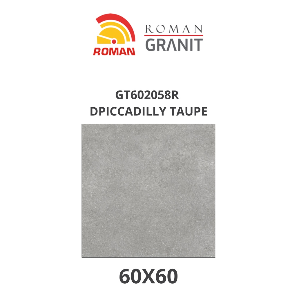 Jual ROMANGRANIT DPICCADILLY TAUPE 60X60 GT602058R ROMAN GRANIT