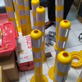 Jual Sale Traffic Delineator Kuning Tiang Pembatas Jalan Stick Cone