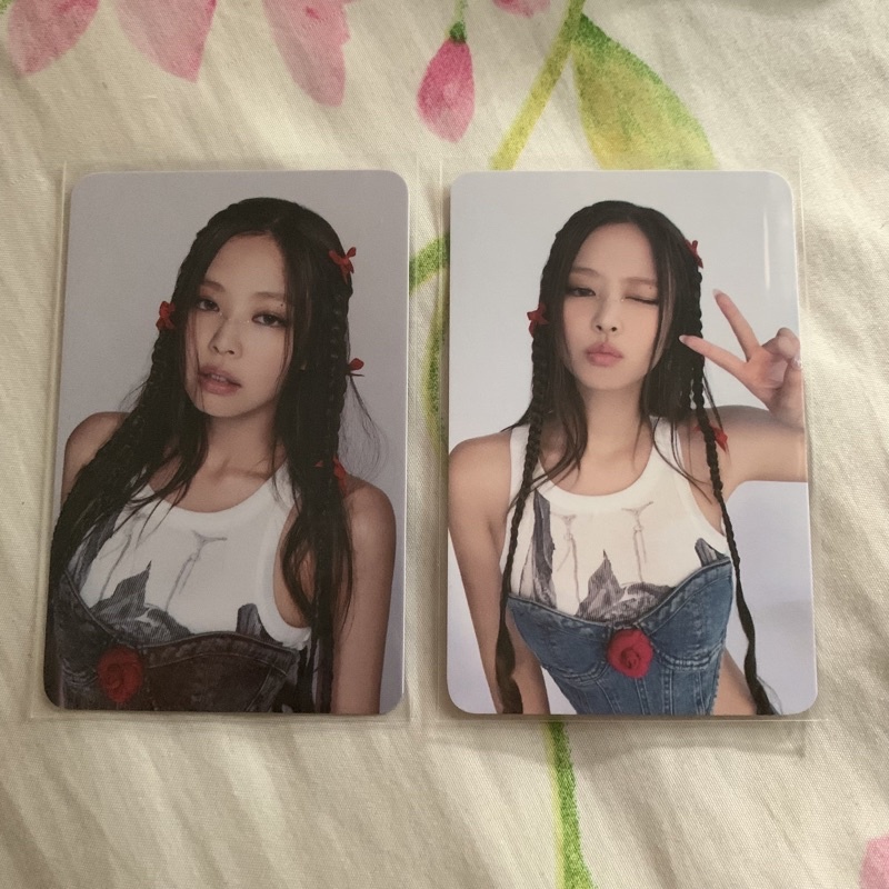 Jual Photocard Toploader Kit Blackpink Jennie Born Pink Merch