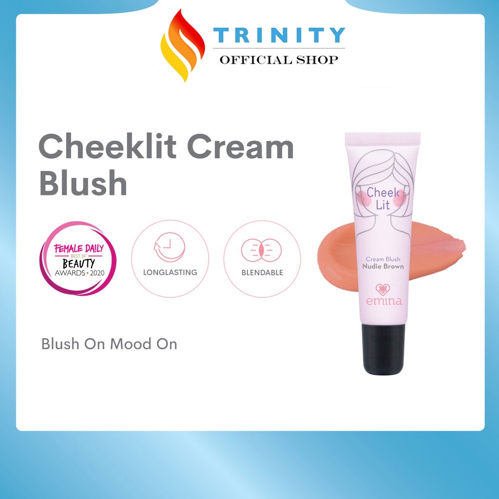 Jual Emina Cheek Lit Cream Blush 10ml Shopee Indonesia