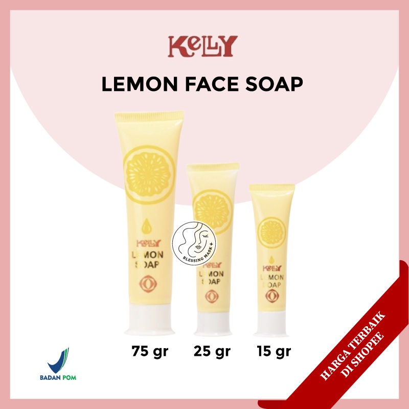 Jual Kelly Lemon Soap Gr Gr Gr Sabun Cuci Muka Kelly Face