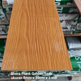 Jual Shera Plank Golden Teak Cm Lisplank Grc Lisplang