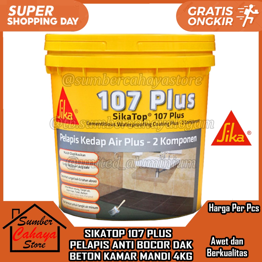 Jual Sikatop Plus Kg Sika Top Galon Waterproofing Kg Pelapis