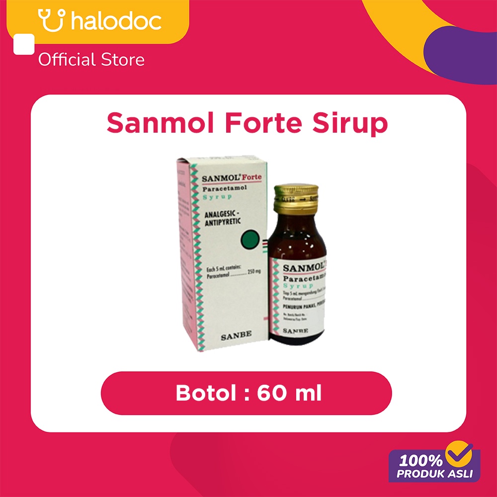 Jual Sanmol Forte Sirup 60 Ml Shopee Indonesia