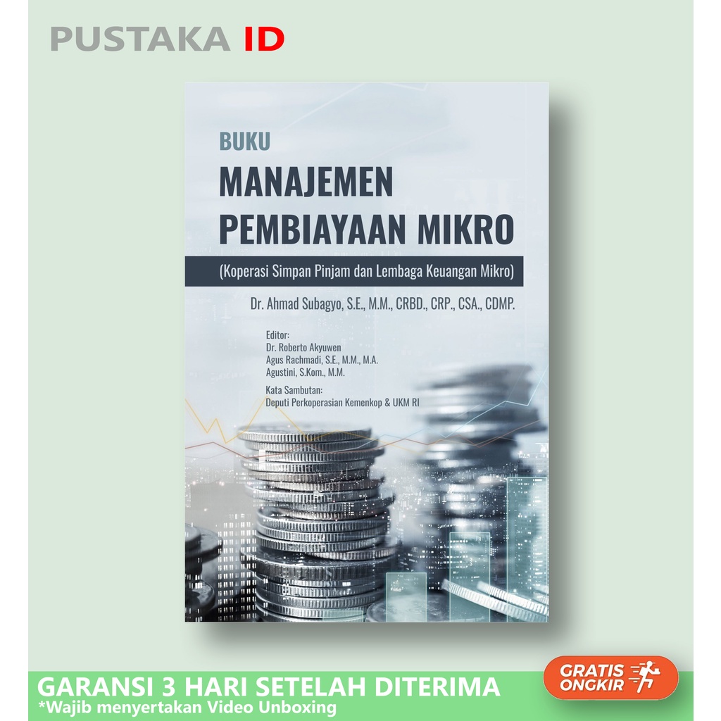 Jual Buku Manajemen Pembiayaan Mikro Koperasi Simpan Pinjam Dan