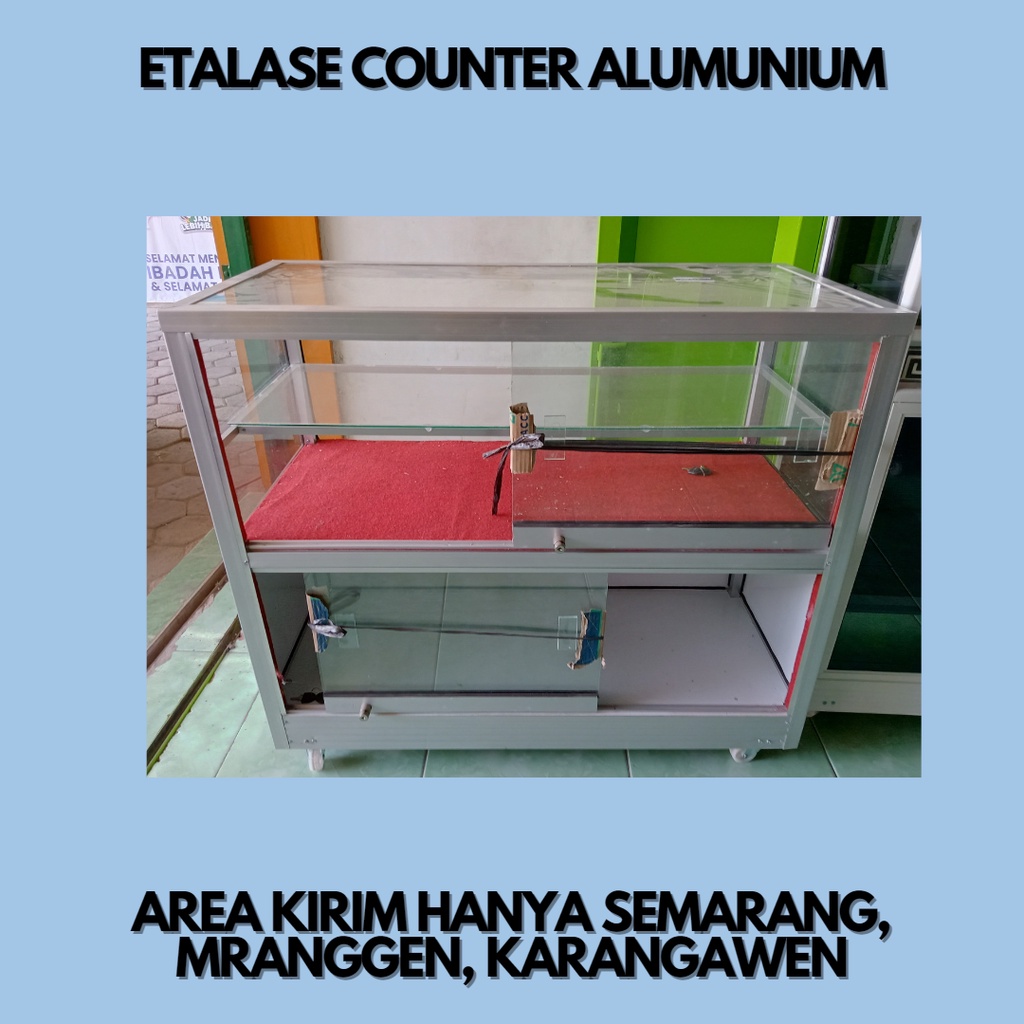 Jual Etalase Counter Alumunium Shopee Indonesia