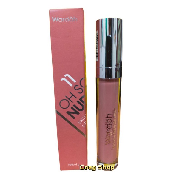 Jual Wardah Exclusive Matte Lip Cream 11 Oh So Nude Shopee Indonesia