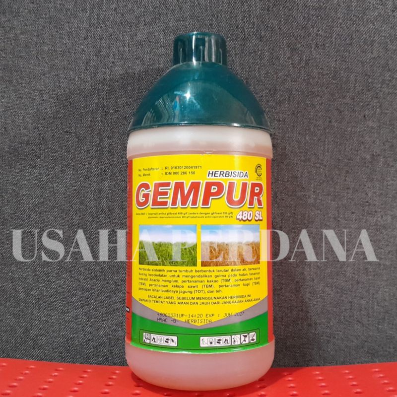 Jual Herbisida Sistemik Gempur Sl Kemasan Liter Pembasmi Rumput