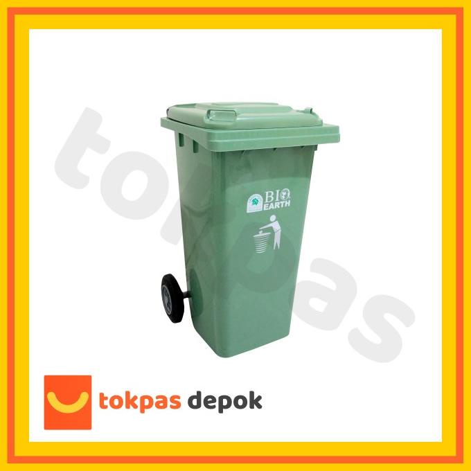 Jual Gojek Grab Tempat Sampah Liter Bio Dustbin Green Leaf