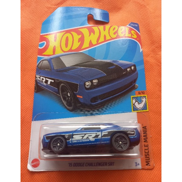 Jual Hot Wheels Eror 15 Dooge Challenger SRT Blue Tahun 2022 Shopee