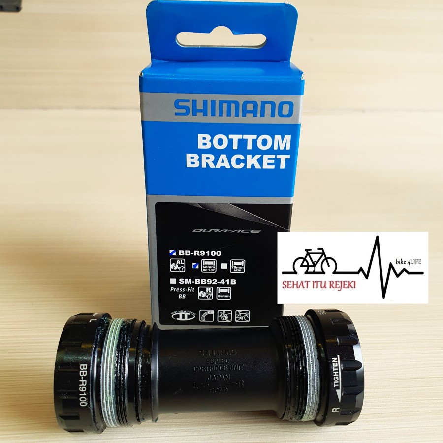 Jual BB BOTTOM BRACKET SHIMANO DURA ACE R9100 BSA BEARING HT2