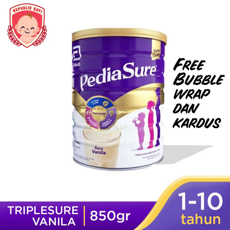 Jual Pediasure Triplesure Vanila Vanilla 850gr 850 Gram 850 Gr TERBARU