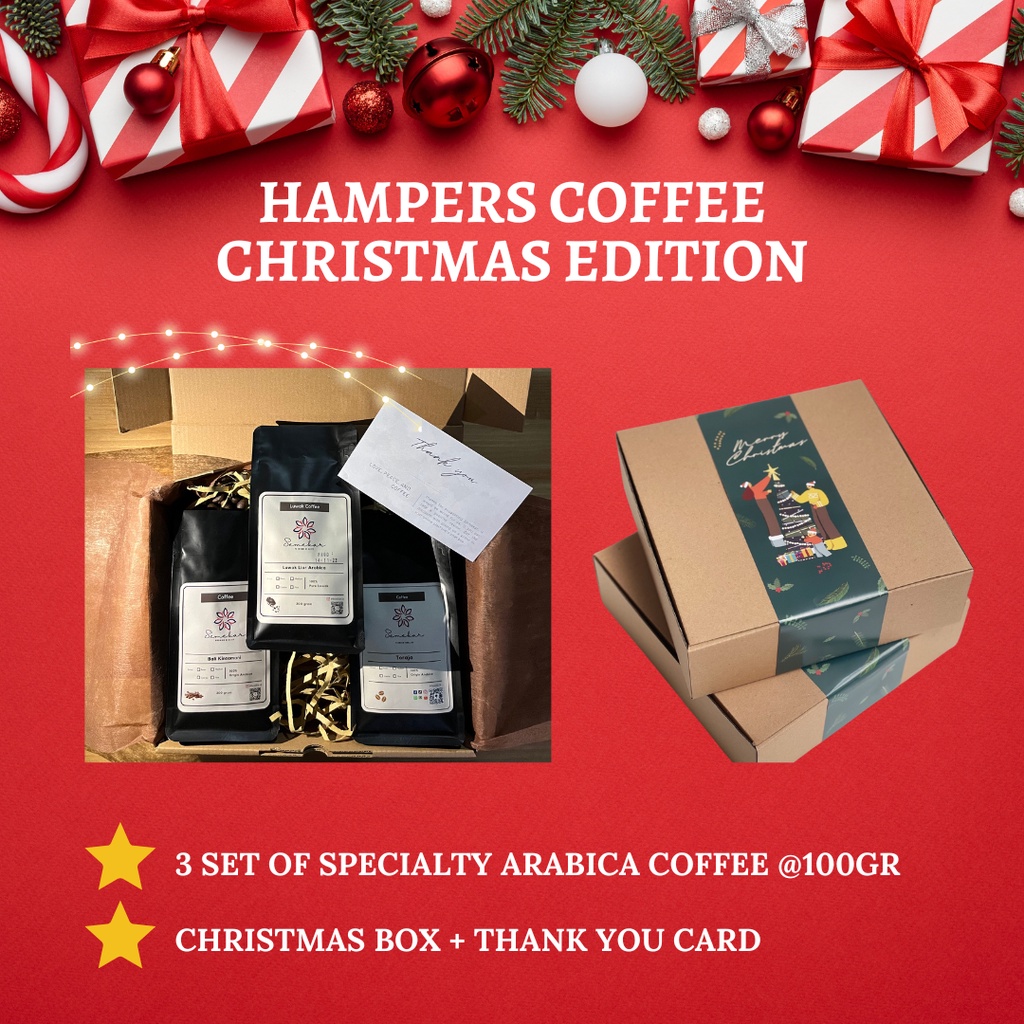 Jual Kopi Gift Box Hampers Natal Ultah Lebaran Parcel Christmas