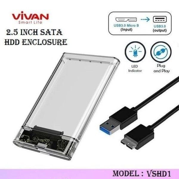 Jual Casing Hardisk Eksternal Vivan Vshd Usb Inch Casing