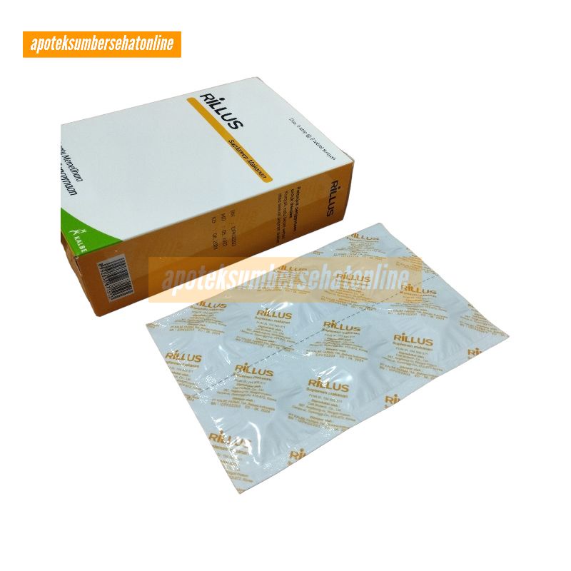 Jual Rillus Strip 6 Tablet Suplemen Untuk Membantu Memelihara Kesehatan