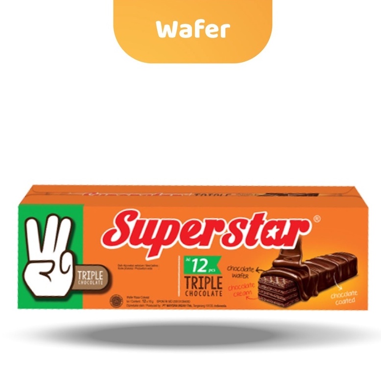 Jual Superstar Triple Chocolate Box Pcs Berat Gr Shopee Indonesia