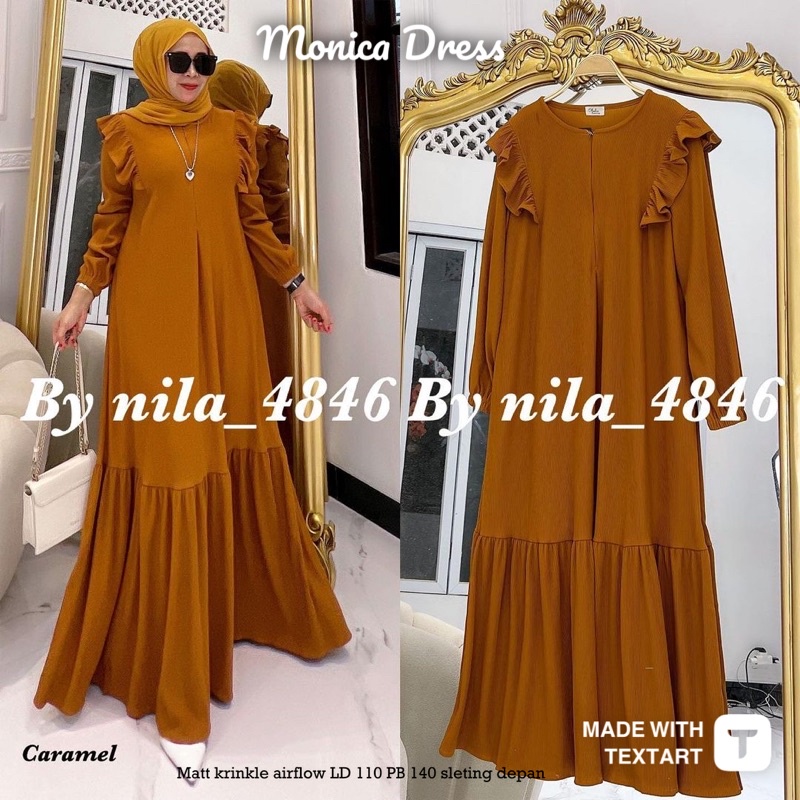 Jual MONICA DRESS LABEL MADANI Shopee Indonesia