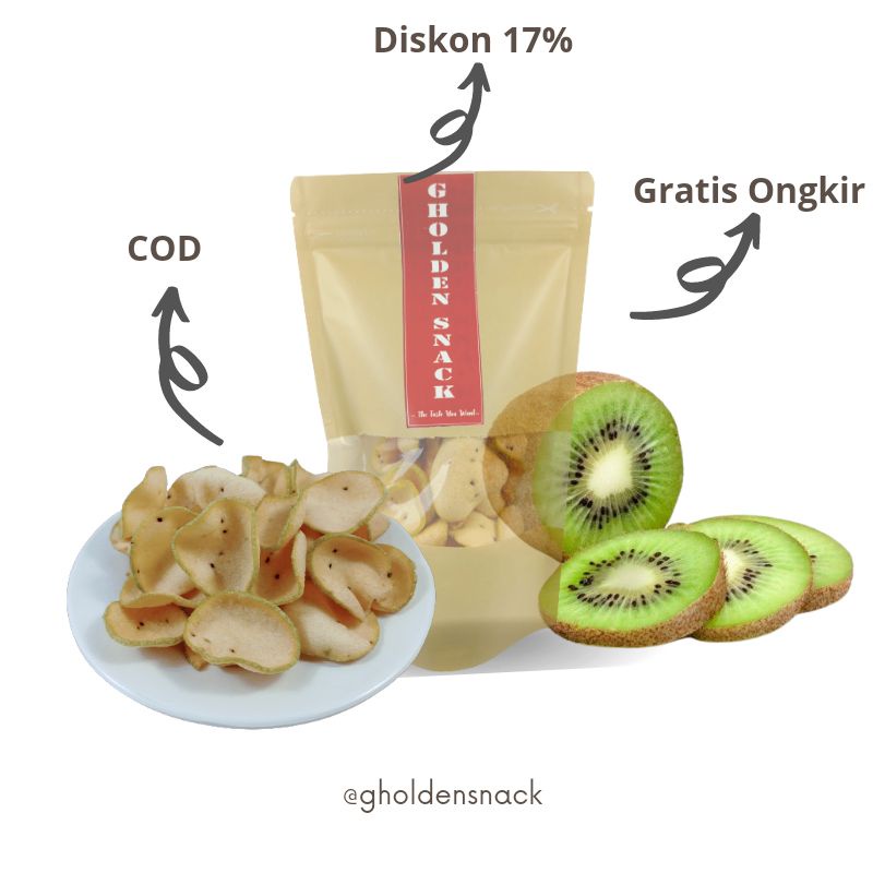 Jual Kerupuk Kiwi I Snack Camilan Cemilan Makroni Makaroni Spiral