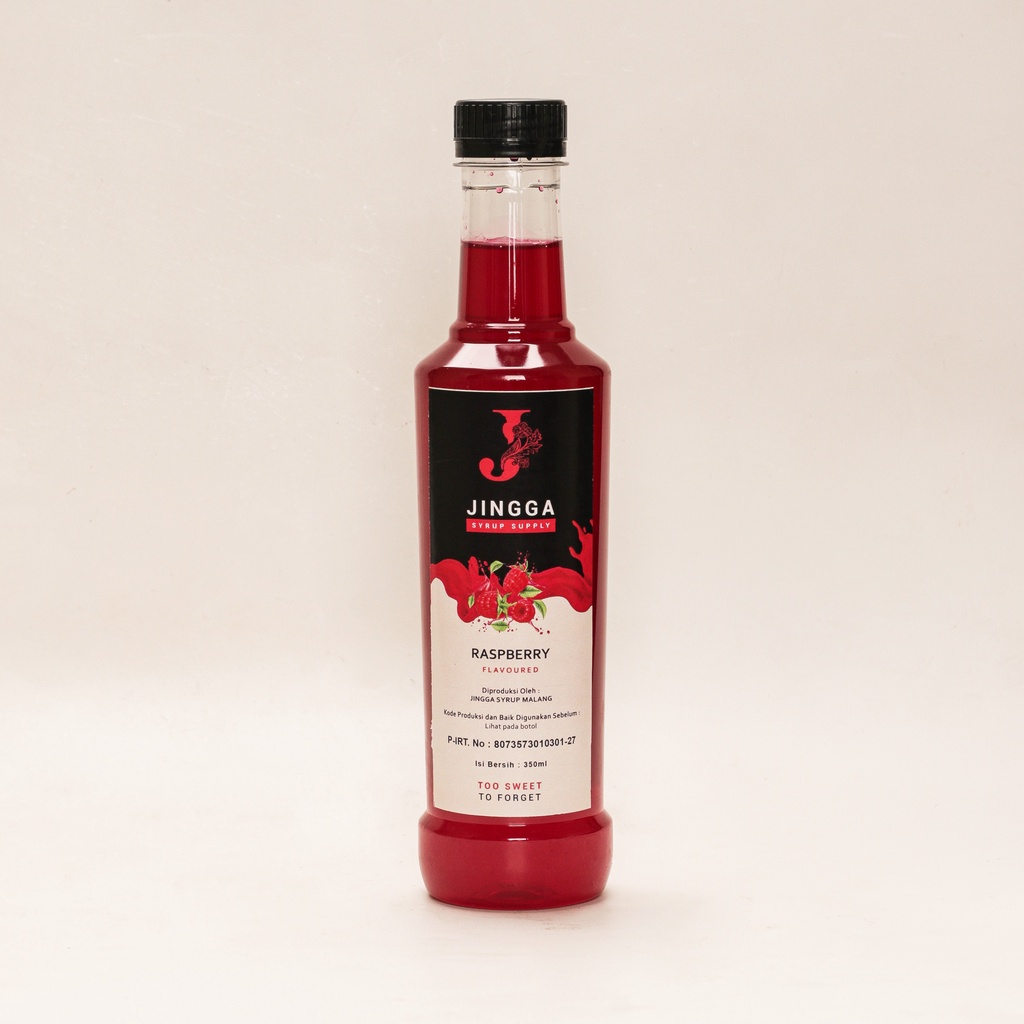 Jual Jingga Raspberry Syrup Ml Sirup Flavour Frambozen Untuk