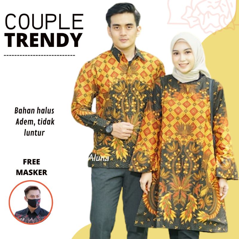 Jual Baju Batik Couple Pasangan Keluarga Modern Terbaru Size Jumbo