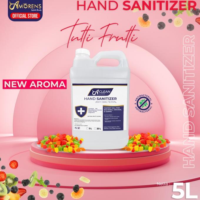 Jual HAND SANITIZER CAIR 5 Liter Non Gel Refill Spray GOJEK GRAB