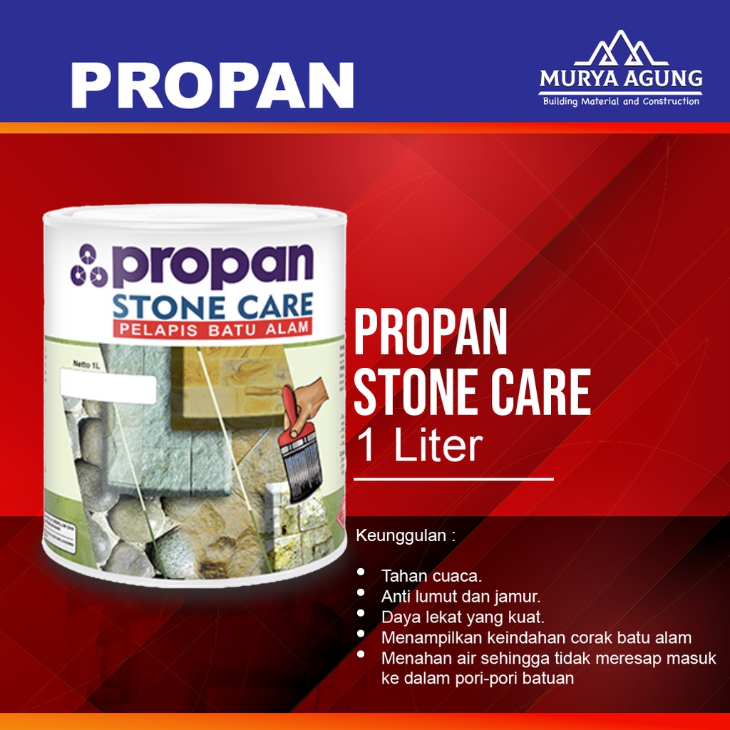 Jual Propan Stone Care 1 Lt Cat Pelapis Batu Alam Doff Dan Gloss