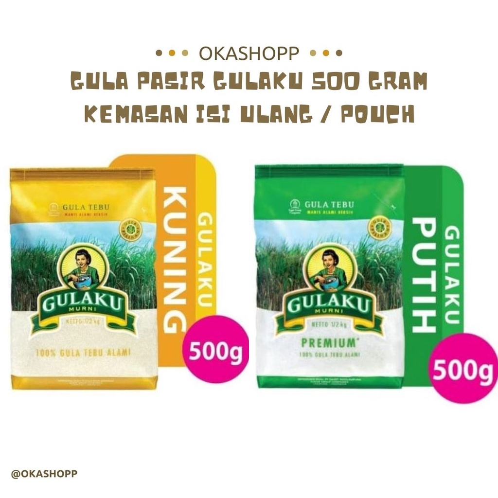 Jual Gulaku Gula Pasir 500gr Gulaku Premium Gulaku Tebu Murni Shopee