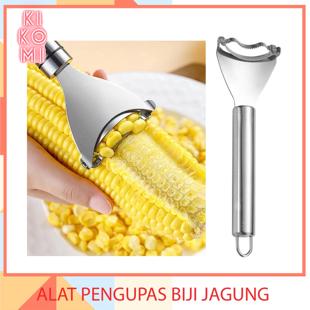 Jual Alat Pengupas Biji Jagung Stainless Parutan Serutan Jagung