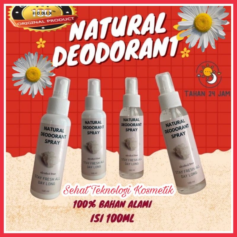 Jual Natural Deodorant Spray Alami Shopee Indonesia