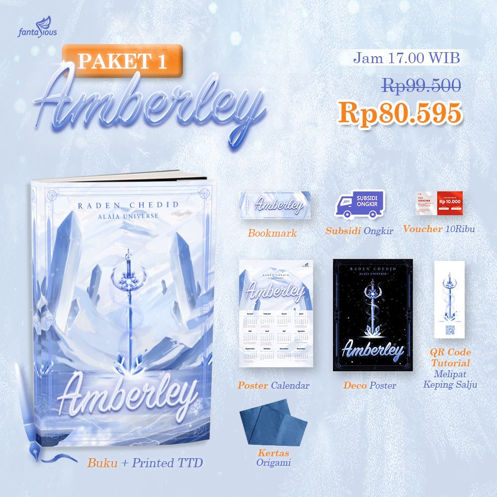 Jual Po Novel Amberley By Raden Chedid All Paket Shopee Indonesia