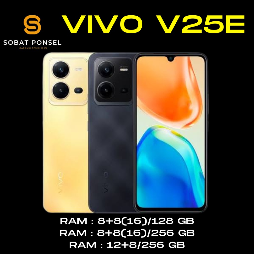 Jual VIVO V25E 12 256 GB V25E 8 256 GB V25E 8 128 GB GARANSI RESMI