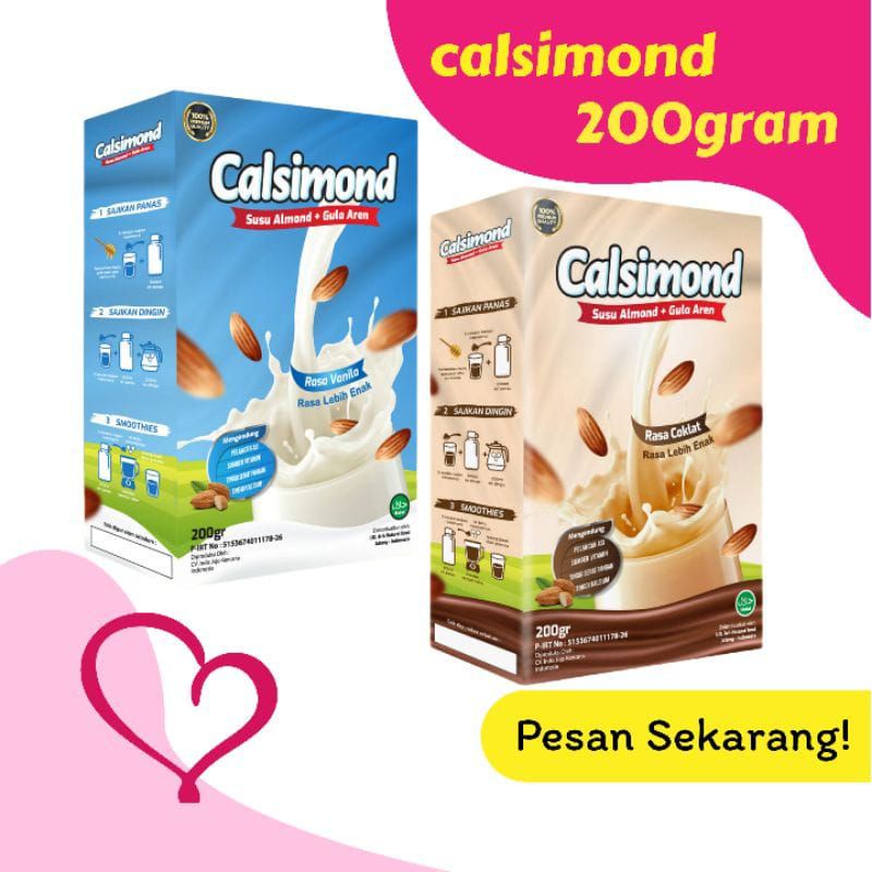 Jual Calsimond Susu Almond Susu Almond Asi Booster Susu Almond