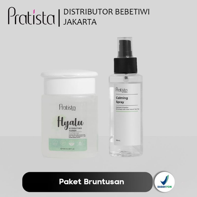 Jual Pratista Bundling Hyalu Hydrating Toner Calming Spray Shopee