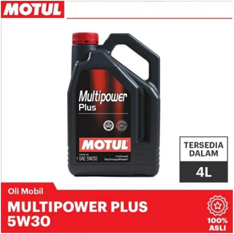 Jual Oli Mesin MOTUL Multipower Plus Sae 5w30 5W 30 Api SP 4L 4 L