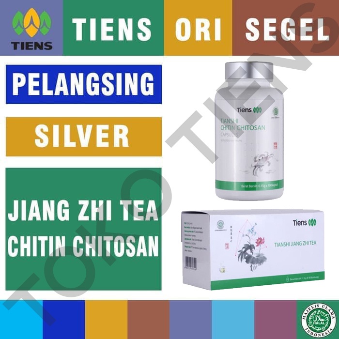 Jual Pelangsing Jiang Zhi Tea Chitin Chitosan Original Shopee