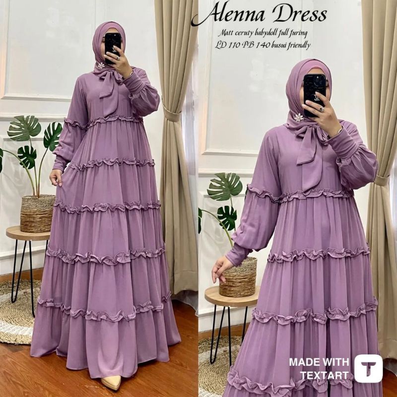 Jual Alenna Dress Label Madani Shopee Indonesia