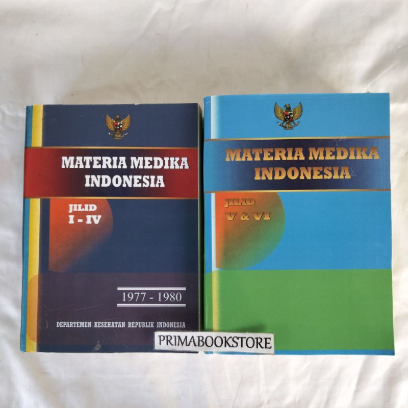 Jual Mmi Materia Medika Indonesia Jilid Dan Jilid Buku